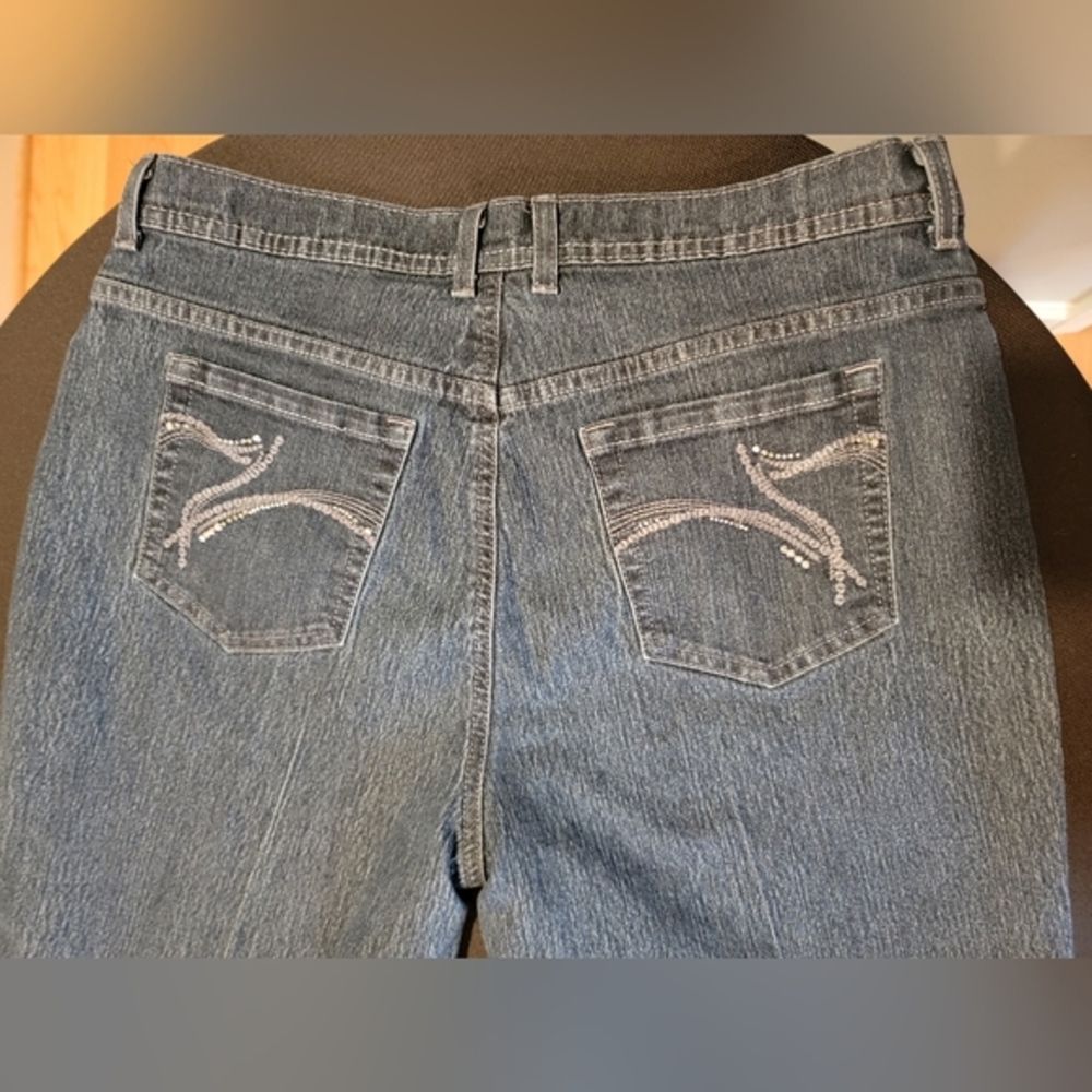 Vintage Gloria Vanderbilt Women's Jeans Size 14 28" Inseam - Picture 3 of 7